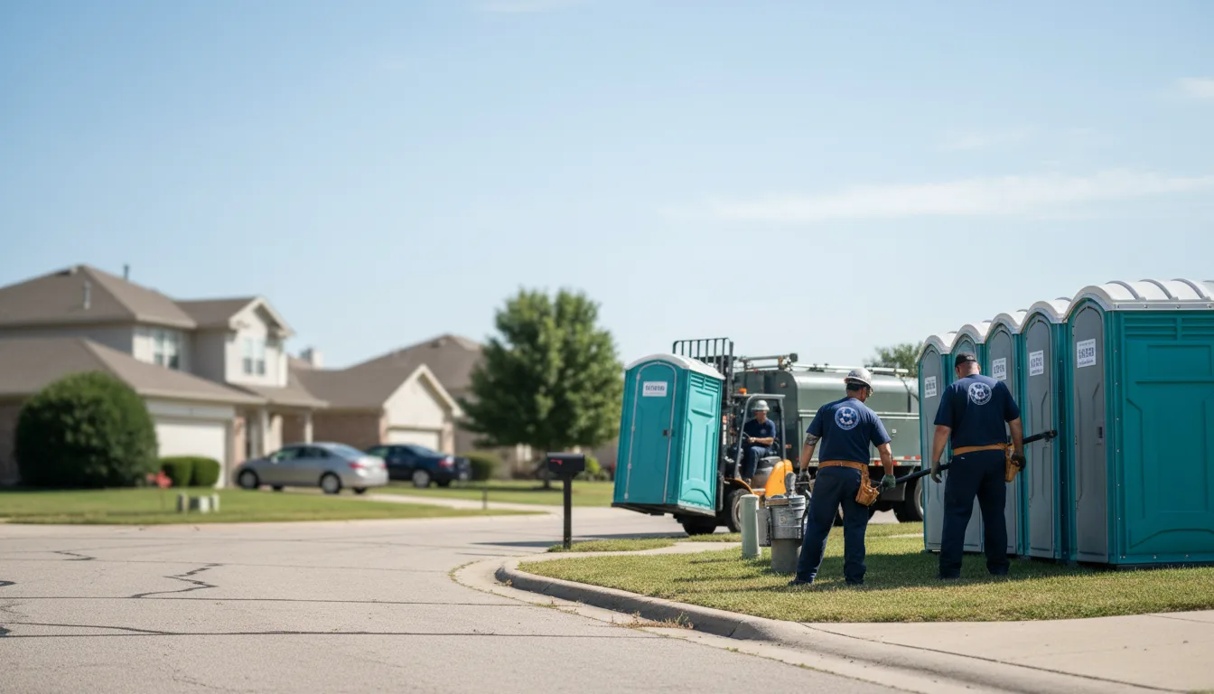 Porta Potty Rental in Cottonwood Falls, KS near me